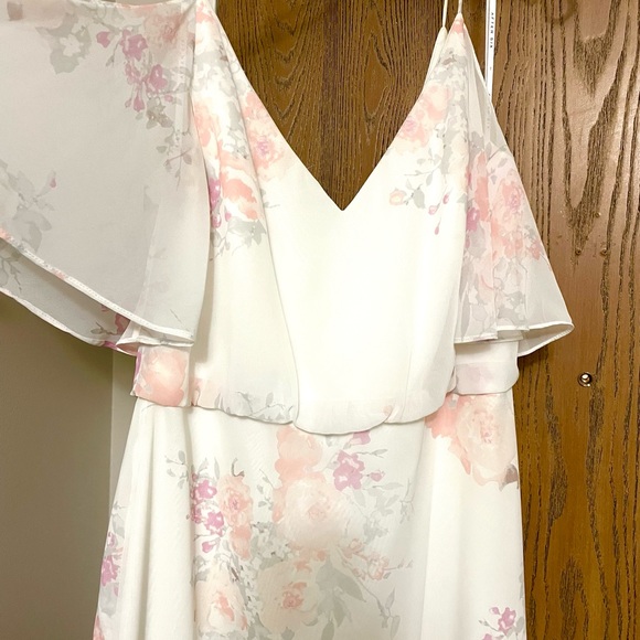 After Six Floral Gown, Bridal Size 12 - Picture 8 of 8